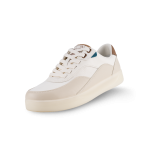 Off-White/Chestnut
