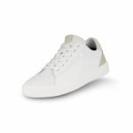 Women's Soho Sneaker - Narrow Fit - Ivory White on Dune Beige