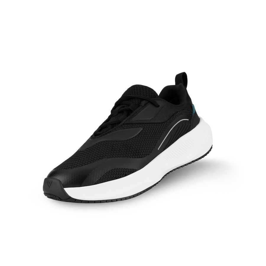 Men's Tidal Sneaker - Black on White
