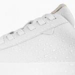 Women's Soho Sneaker - Narrow Fit - Ivory White on Dune Beige